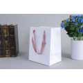 Eco-Friendly White Paper Bag Boutique Paper Gift Bag